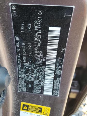 Снимка 14 от търг – 2018 TOYOTA HIGHLANDER с VIN 5TDKZRFH5JS272963
