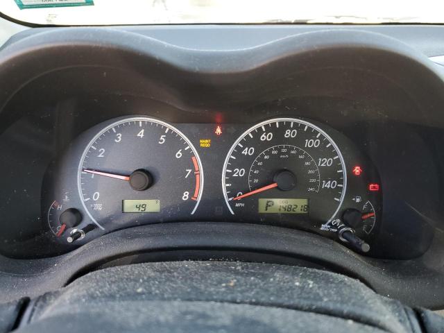 Photo 9 from auction – 2012 TOYOTA COROLLA BA with VIN 2T1BU4EE2CC829672
