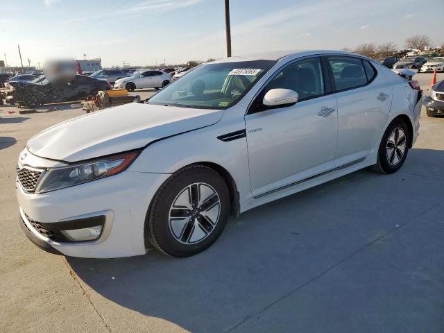 KIA OPTIMA HYB 2013 with VIN KNAGM4AD6D5054128 - Photo from auction