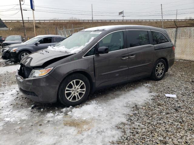 HONDA ODYSSEY EX 2013 with VIN 5FNRL5H62DB092076 - Photo from auction