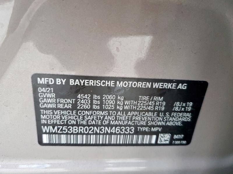 Photo 14 from auction – 2022 MINI COOPER S C with VIN WMZ53BR02N3N46333
