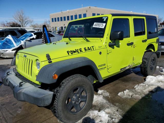 Photo 1 from auction – 2016 JEEP WRANGLER U with VIN 1C4BJWDG4GL334721