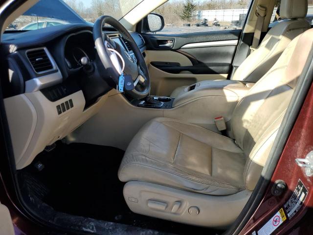 Photo 7 from auction – 2016 TOYOTA HIGHLANDER with VIN 5TDJKRFH3GS230462