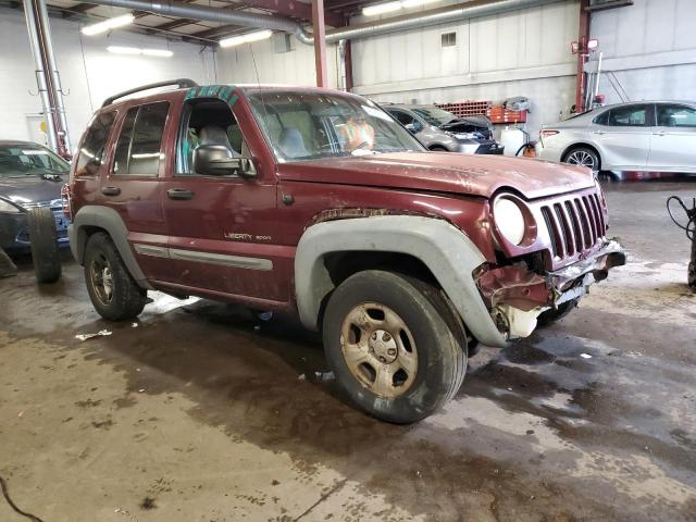 Photo 4 from auction – 2002 JEEP LIBERTY SP with VIN 1J4GL48K42W189636