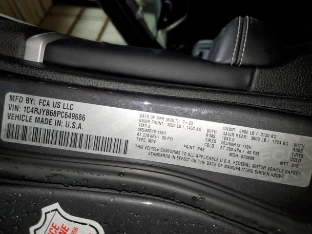 Photo 14 from auction – 2023 JEEP GRAND CHER with VIN 1C4RJYB68PC649686