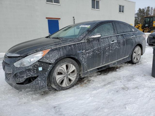 HYUNDAI SONATA HYB 2015 with VIN KMHEC4A40FA130820 - Photo from auction