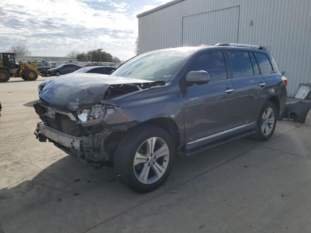 TOYOTA HIGHLANDER 2013 with VIN 5TDYK3EH6DS108722 - Photo from auction