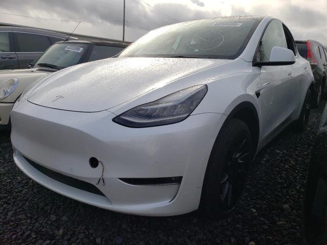 TESLA MODEL Y 2021 with VIN 5YJYGDEEXMF199396 - Photo from auction