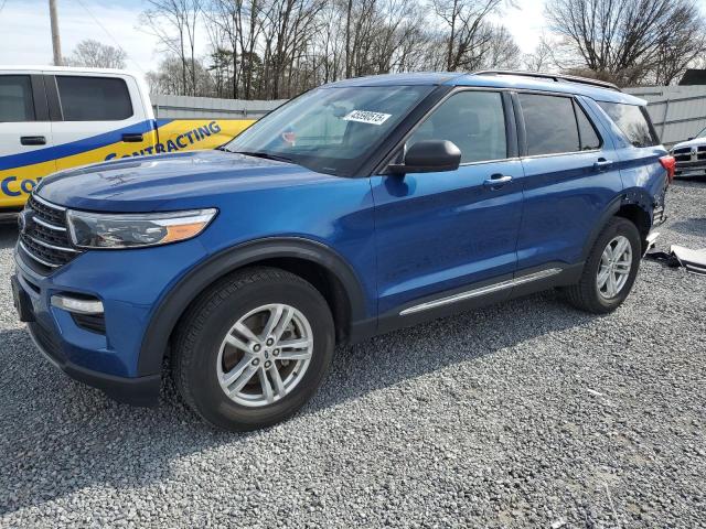 FORD EXPLORER X 2022 with VIN 1FMSK8DH7NGB90777 - Photo from auction