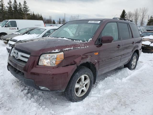 HONDA PILOT EXL 2008 with VIN 5FNYF18718B502957 - Photo from auction