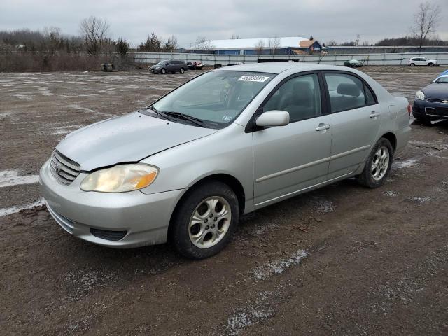 TOYOTA COROLLA CE 2003 with VIN 1NXBR32EX3Z069635 - Photo from auction