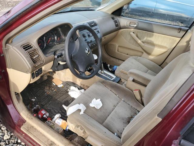 Photo 8 from auction – 2003 HONDA CIVIC EX with VIN 2HGES267X3H544183