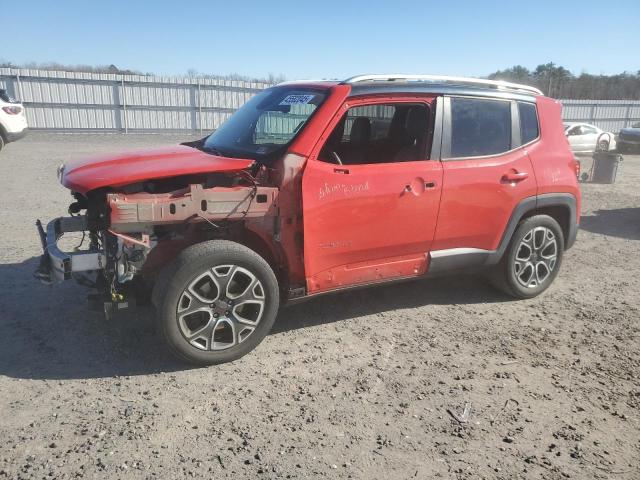 JEEP RENEGADE L 2016 with VIN ZACCJADTXGPC66599 - Photo from auction