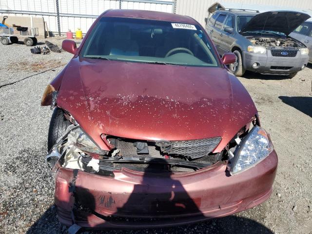 Photo 5 from auction – 2004 TOYOTA CAMRY LE with VIN 4T1BE32K84U331137