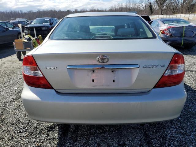 Photo 6 from auction – 2003 TOYOTA CAMRY LE with VIN 4T1BE32K03U207202