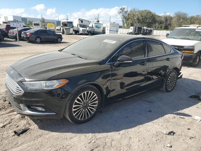 FORD FUSION TIT 2018 with VIN 3FA6P0D99JR155393 - Photo from auction