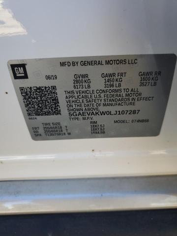 Photo 14 from auction – 2020 BUICK ENCLAVE ES with VIN 5GAEVAKW0LJ107287