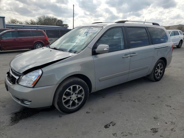 KIA SEDONA LX 2014 with VIN KNDMG4C71E6574530 - Photo from auction