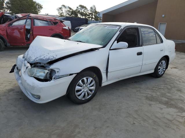 TOYOTA COROLLA CE 2001 with VIN 1NXBR12E31Z430429 - Photo from auction