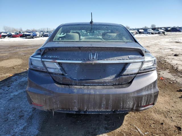 Photo 6 from auction – 2015 HONDA CIVIC HYBR with VIN 19XFB4F2XFE000897