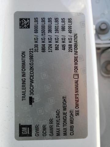Photo 14 from auction – 2019 CHEVROLET SILVERADO with VIN 3GCPWCED2KG198721