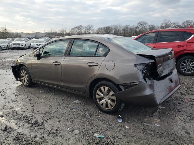 Photo 2 from auction – 2012 HONDA CIVIC LX with VIN 19XFB2F50CE071696