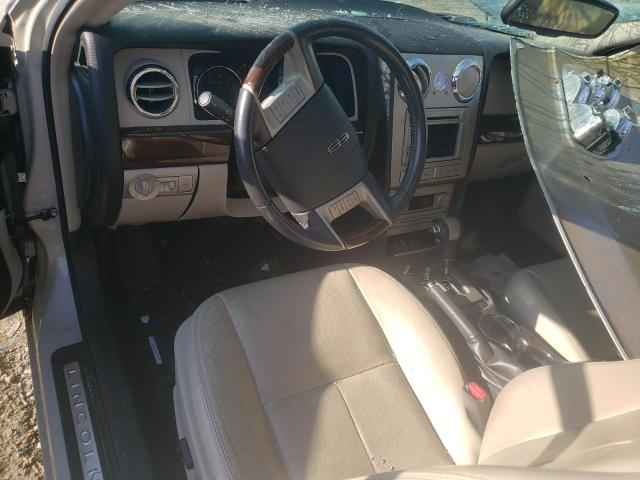 Photo 8 from auction – 2008 LINCOLN MKZ with VIN 3LNHM28T48R622271