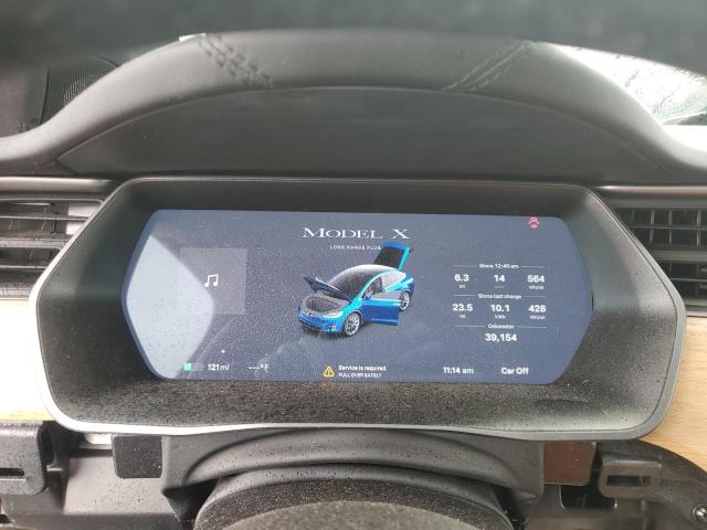 Photo 9 from auction – 2020 TESLA MODEL X with VIN 5YJXCDE29LF261740