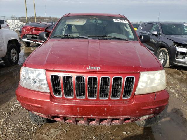 Photo 5 from auction – 2002 JEEP GRAND CHER with VIN 1J4GW58J22C221201