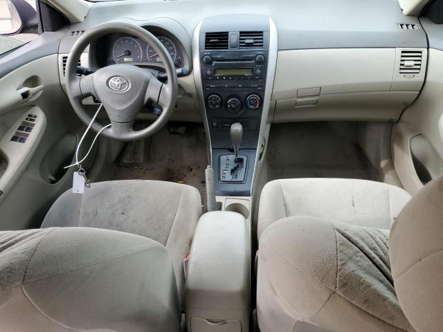 Photo 8 from auction – 2009 TOYOTA COROLLA BA with VIN 2T1BU40E99C183465