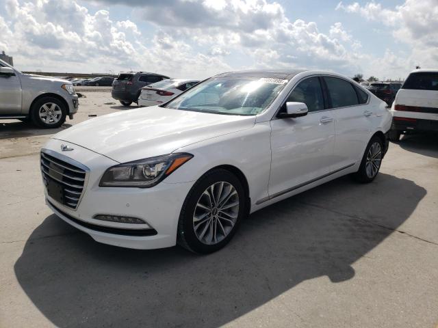 GENESIS G80 BASE 2017 with VIN KMHGN4JE4HU190452 - Photo from auction