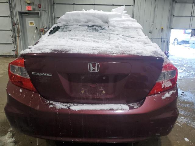 Photo 6 from auction – 2012 HONDA CIVIC LX with VIN 2HGFB2F58CH512626