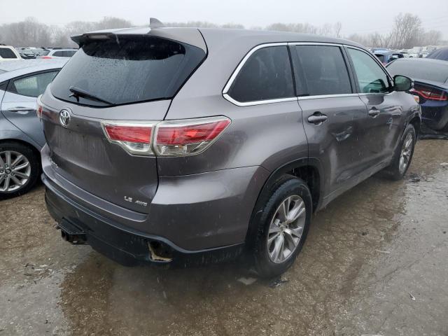 Photo 3 from auction – 2014 TOYOTA HIGHLANDER with VIN 5TDBKRFH4ES064020