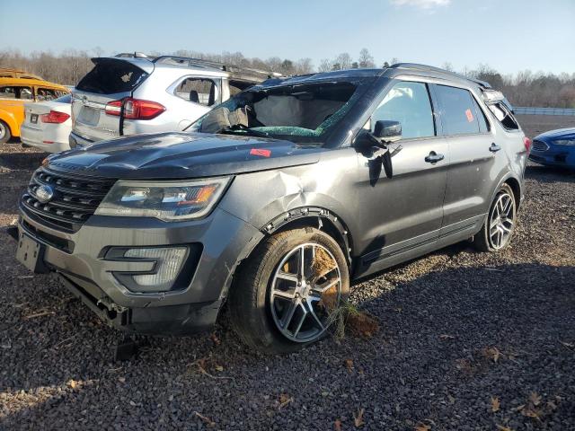FORD EXPLORER S 2016 with VIN 1FM5K8GT1GGD34095 - Photo from auction