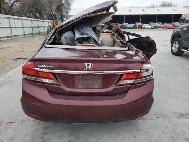 Photo 6 from auction – 2014 HONDA CIVIC EX with VIN 19XFB2F80EE047430