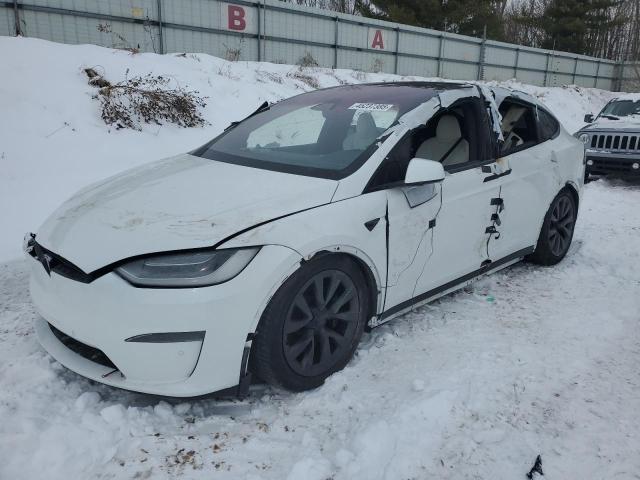 Снимка 1 от търг – 2022 TESLA MODEL X с VIN 7SAXCBE55NF331481