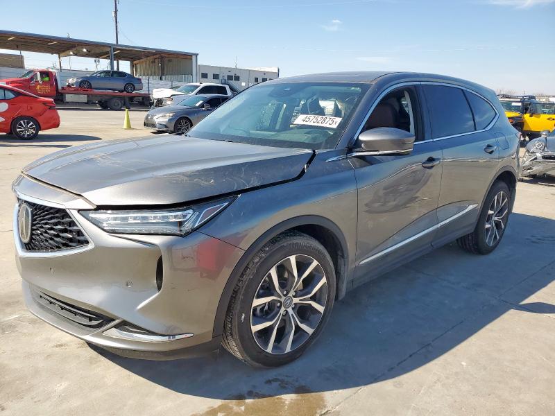 ACURA MDX TECHNO 2022 with VIN 5J8YD9H43NL012136 - Photo from auction