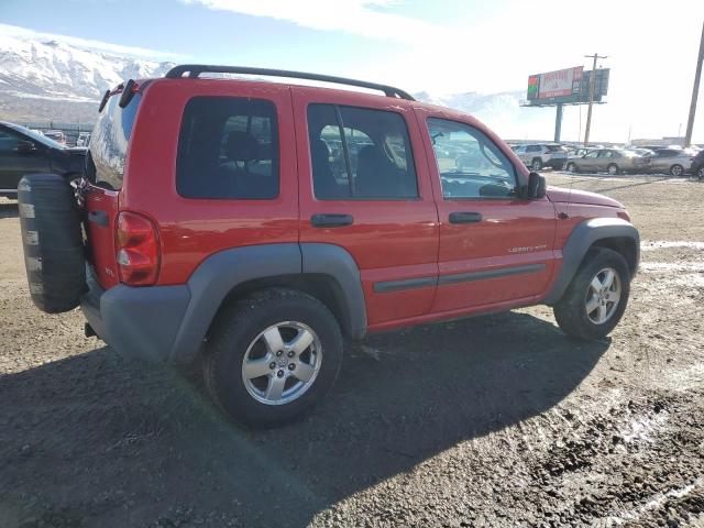 Photo 3 from auction – 2003 JEEP LIBERTY SP with VIN 1J4GL48K23W614031