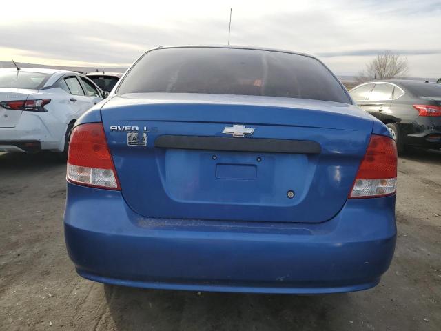 Photo 6 from auction – 2006 CHEVROLET AVEO BASE with VIN KL1TD56666B649347