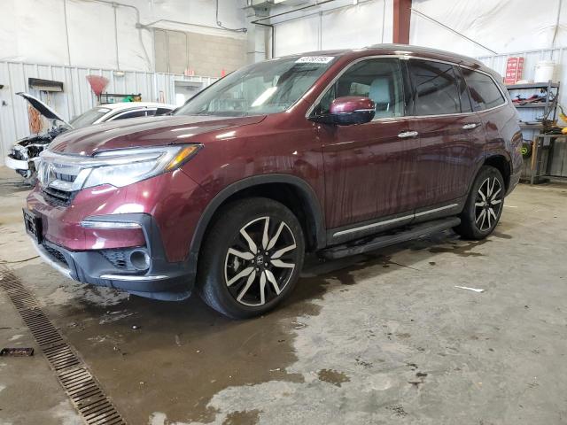 HONDA PILOT ELIT 2022 with VIN 5FNYF6H03NB072313 - Photo from auction
