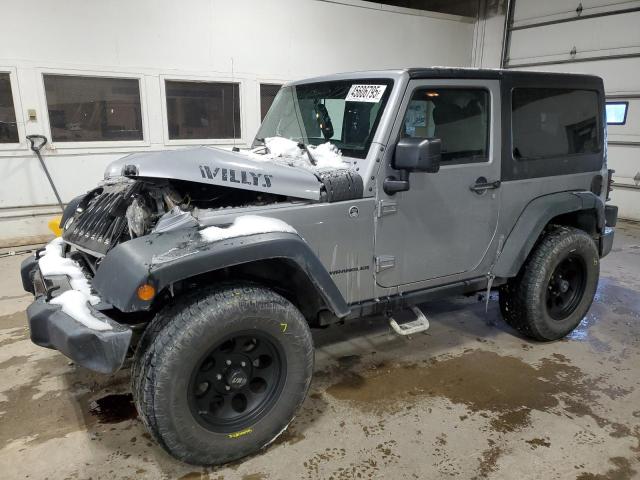 JEEP WRANGLER S 2015 with VIN 1C4AJWAG7FL643985 - Photo from auction