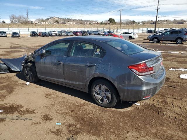 Photo 2 from auction – 2013 HONDA CIVIC LX with VIN 19XFB2F55DE203997