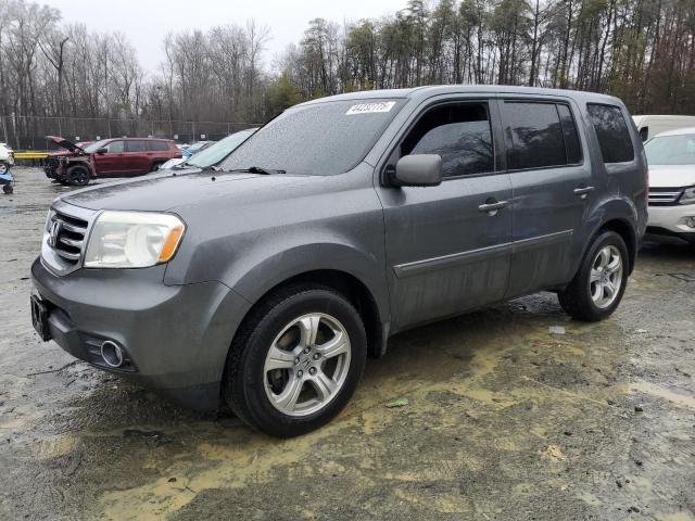 HONDA PILOT EXL 2012 with VIN 5FNYF3H57CB023834 - Photo from auction