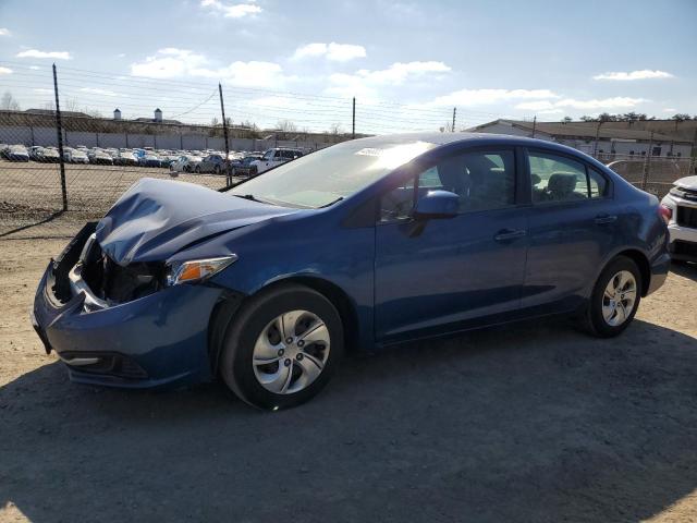 HONDA CIVIC LX 2013 with VIN 19XFB2F56DE208755 - Photo from auction