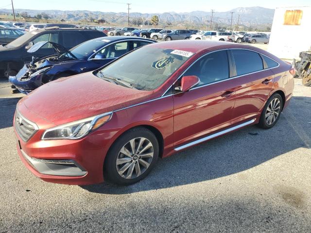 HYUNDAI SONATA SPO 2016 with VIN 5NPE34AF8GH314855 - Photo from auction