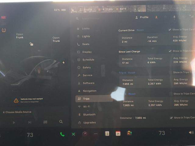 Photo 9 from auction – 2024 TESLA MODEL 3 with VIN 5YJ3E1EA0RF829266