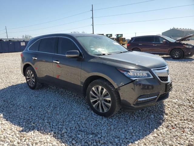 Photo 4 from auction – 2016 ACURA MDX TECHNO with VIN 5FRYD3H43GB009530