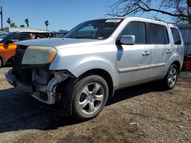 HONDA PILOT EXLN 2013 with VIN 5FNYF3H74DB018321 - Photo from auction