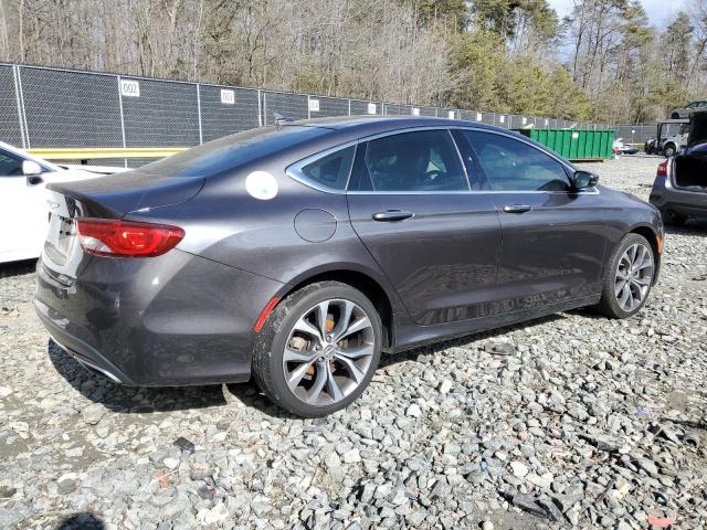 Photo 3 from auction – 2016 CHRYSLER 200 C with VIN 1C3CCCEG2GN174911