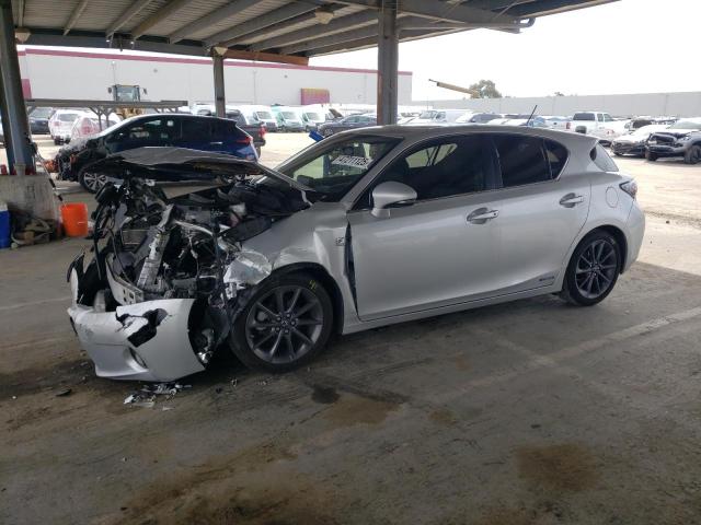 LEXUS CT 200 2012 with VIN JTHKD5BHXC2081092 - Photo from auction